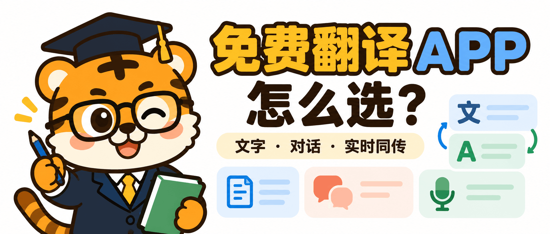 免费翻译 APP 怎么选？文字、对话和实时同传横评 [2026]