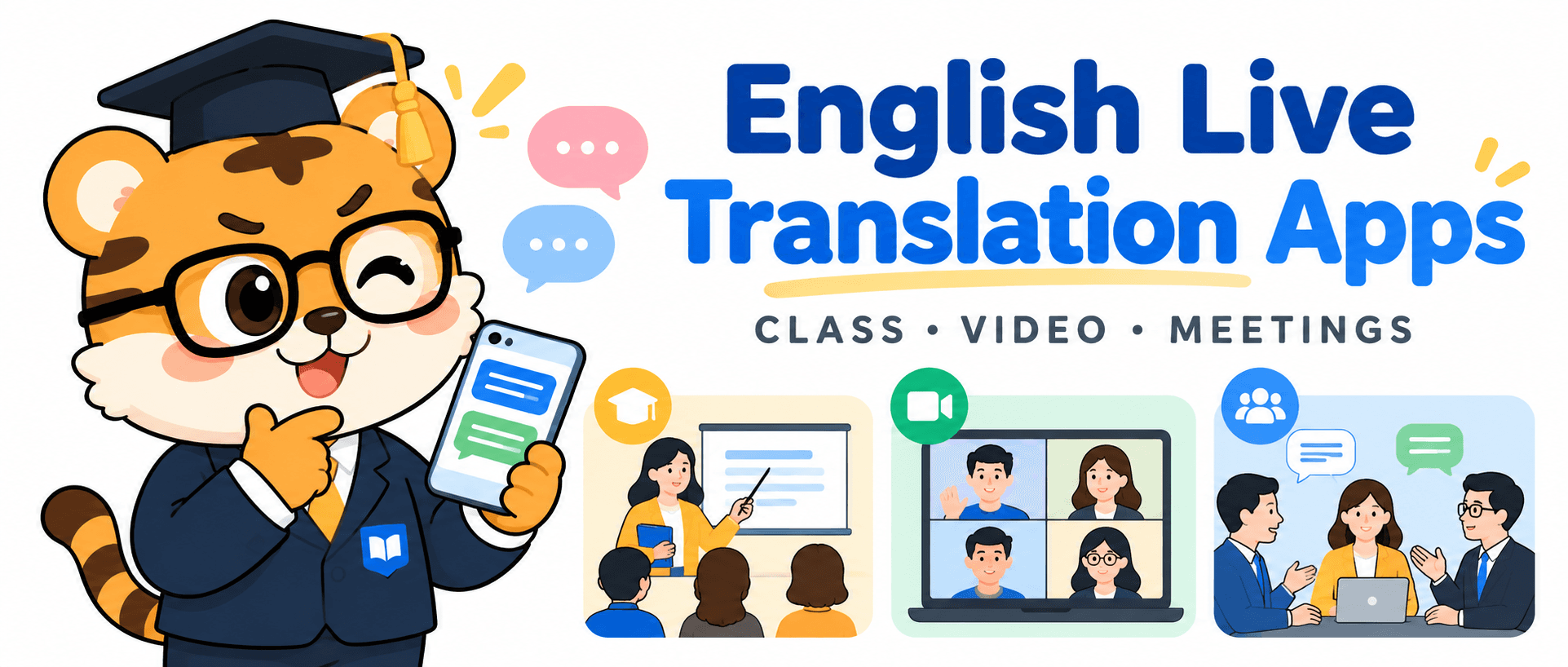 English Real-Time Translation Apps: Class, Video & Meetings [2026 Guide]