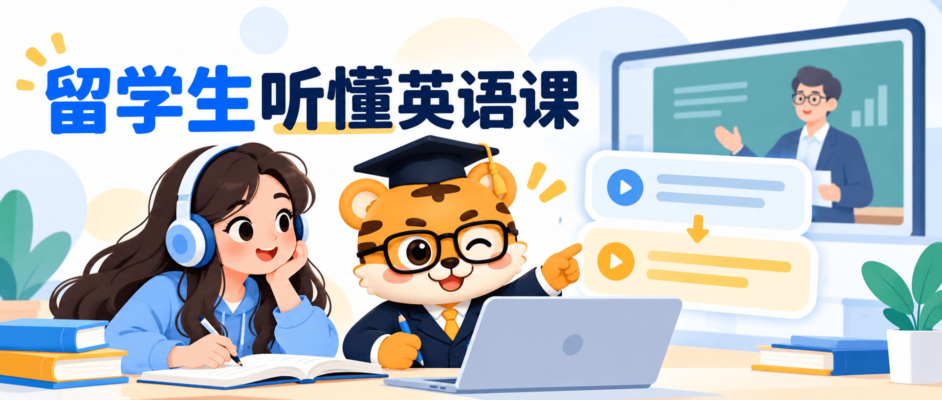 留学生上课听不懂英语怎么办？实时翻译软件这样选 [课堂指南]