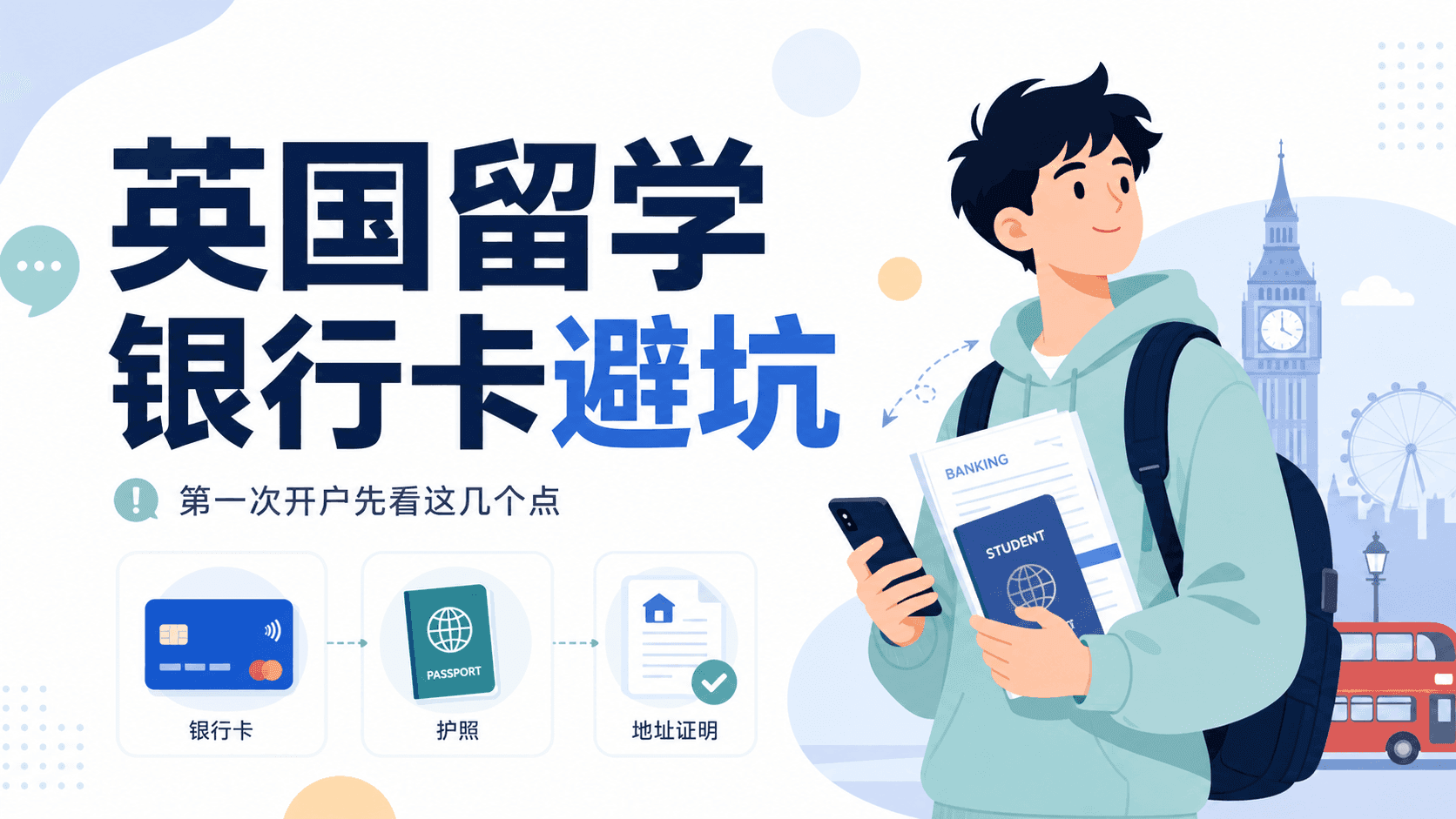 英国留学生第一次办银行卡别乱冲这份开户避坑清单真的能省很多事 [2026版]