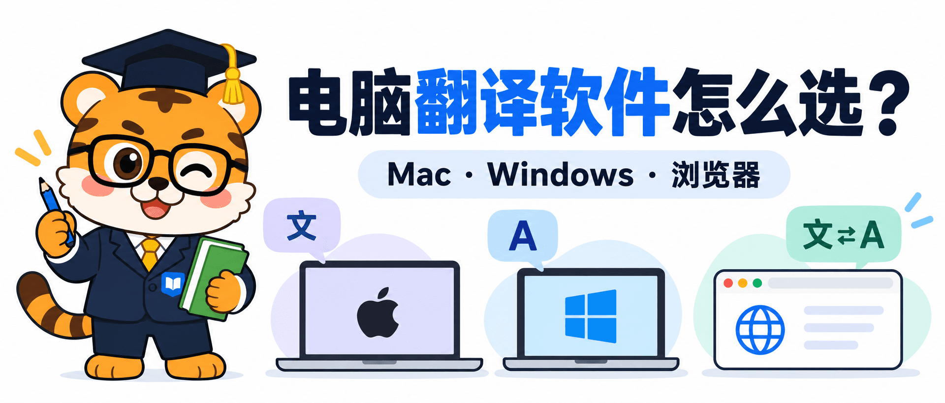 2026年电脑端翻译软件怎么选?Mac、Windows和浏览器工具对比
